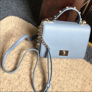 Stunning Kate Spade crossbody with pearl details.
